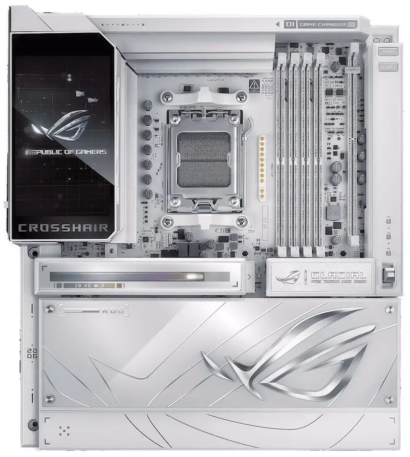 Bustarviejo Gaming - Montaje Placa Base ASUS ROG CROSSHAIR X870E GLACIAL Bustarviejo